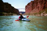 Conor under the Navajo bridge