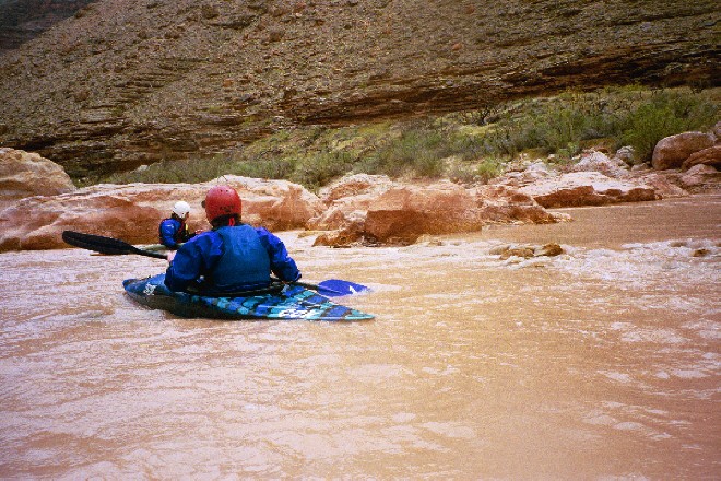 Kath on the river