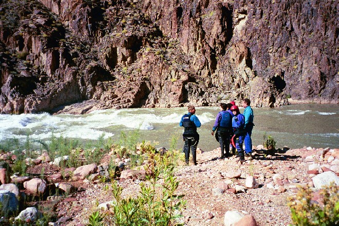 Granite rapid in the evening - low