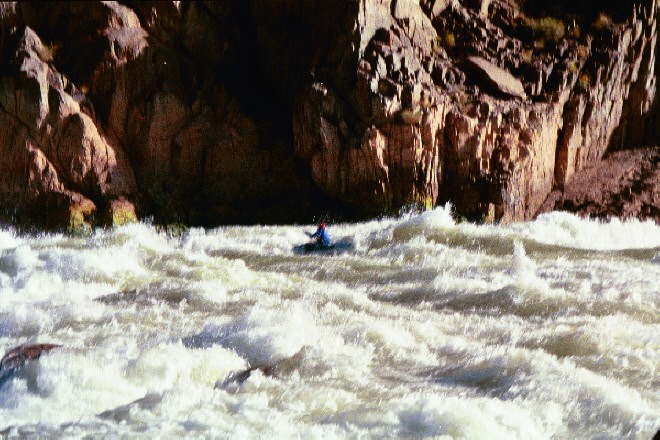 Kath on Granite rapid