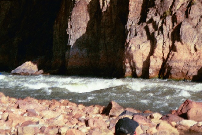 The stopper at Granite rapid (someone in there?)