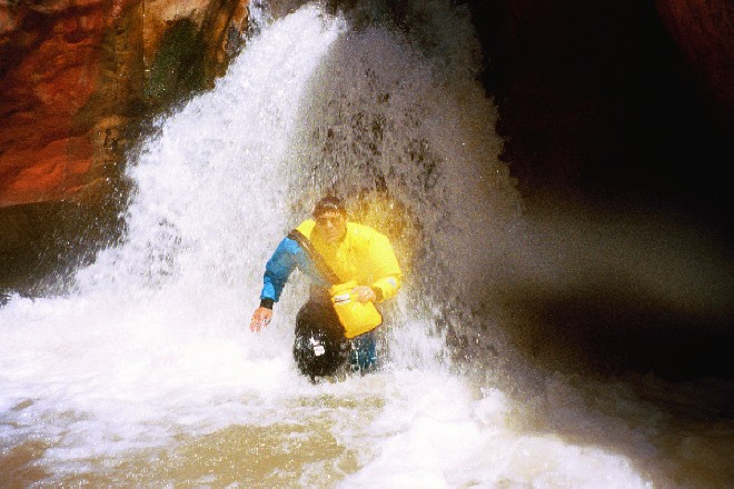 Smitty at Shinumo creek