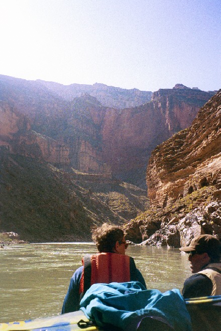View from the raft