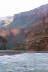 The canyon closes in