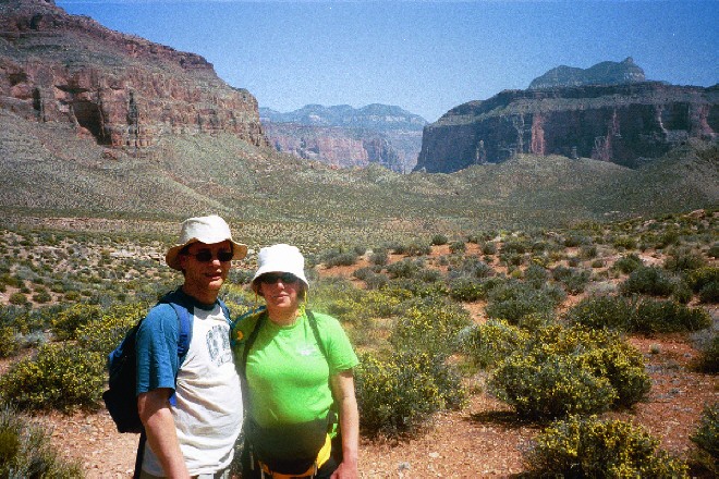 Conor and Lisa at Surprise valley