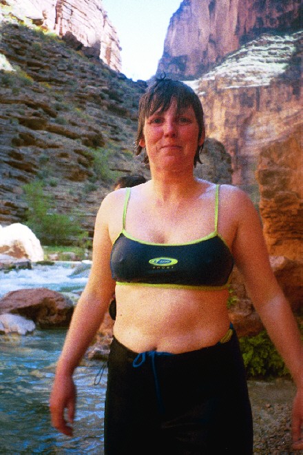 Lisa at Havasu creek