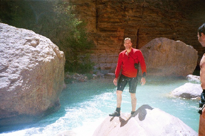 Ben at Havasu creek