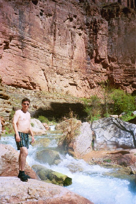 Conor at Havasu creek