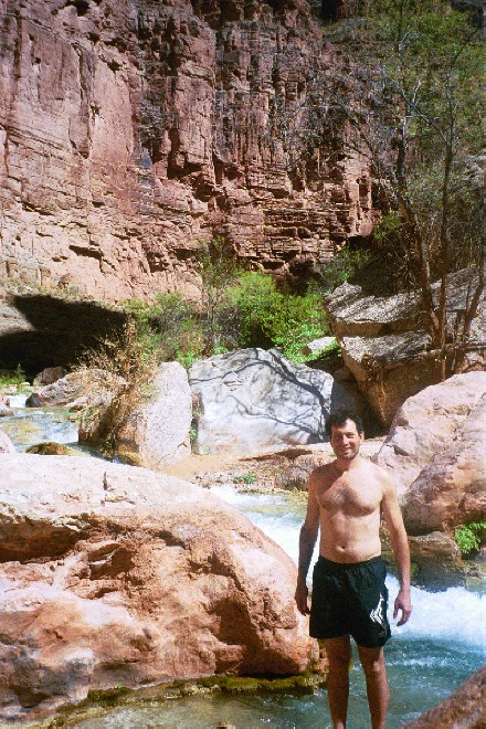 Jon at Havasu creek