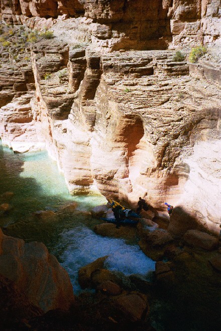Back onto the boats at Havasu creek