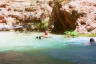 Stan has a swim at Havasu creek