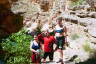 Kath, Ben, and Lisa at Havasu creek