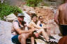 Tim, Jen, and Elaine at Havasu creek