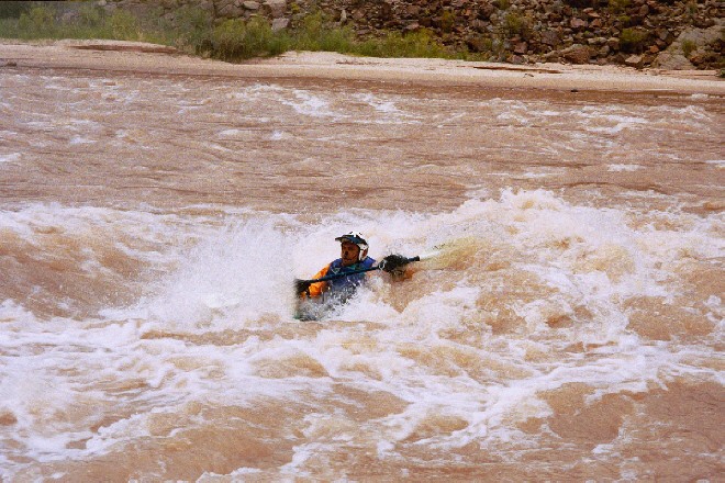 Jon in a play wave
