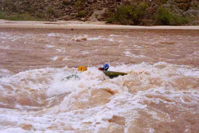 Lisa in a play wave