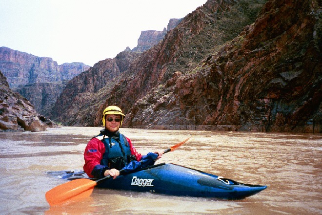 Conor on the water