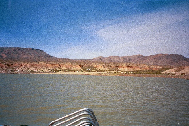 Pearce Ferry from the water