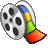 icon of a video
